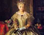 乔治 贝洛斯 : Mrs T in Cream Silk